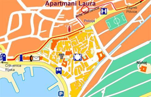 Apartments Laura Senj  Dış mekan fotoğraf